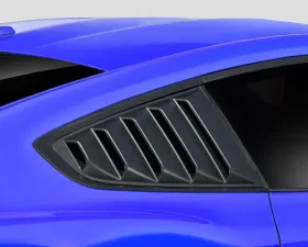 2015-2023 Ford Mustang Duraflex KT Window Scoops - 2 Piece