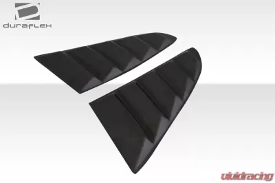 2015-2023 Ford Mustang Duraflex KT Window Scoops - 2 Piece - 114809