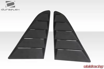 2015-2023 Ford Mustang Duraflex KT Window Scoops - 2 Piece - 114809