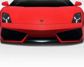 2004-2013 Lamborghini Gallardo Duraflex LP560 LP570 Look Front Middle Add On Lip Spoiler Air Dam - 1 Piece