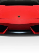 2004-2013 Lamborghini Gallardo Duraflex LP560 LP570 Look Front Middle Add On Lip Spoiler Air Dam - 1 Piece                                     - 114811 - Image 4