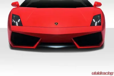 2004-2013 Lamborghini Gallardo Duraflex LP560 LP570 Look Front Middle Add On Lip Spoiler Air Dam - 1 Piece - 114811