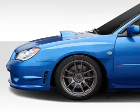 2006-2007 Subaru Impreza WRX STI 4DR Duraflex WRC Look Wide Body Front Fenders - 2 Piece