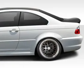 1999-2005 BMW 3 Series E46 2DR Duraflex M3 Look Rear Fender Flares - 2 Piece