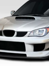 2006-2007 Subaru Impreza WRX STI 4DR Duraflex M-1 Sport Front Bumper Cover - 4 Piece ( Includes Canards)                                     - 114823 - Image 2