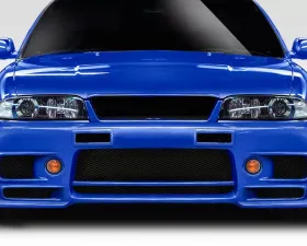 1995-1998 Nissan Skyline R33 2DR / 4DR Duraflex N-1 Front Bumper Cover - 1 Piece