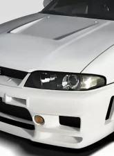 1995-1998 Nissan Skyline R33 2DR / 4DR Duraflex N-1 Front Bumper Cover - 1 Piece                                     - 114827 - Image 2