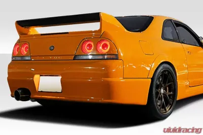 1995-1998 Nissan Skyline R33 2DR Duraflex N-1 Rear Bumper Cover - 1 Piece - 114828