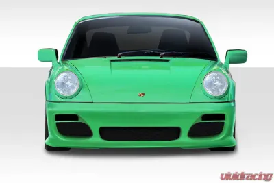1989-1994 Porsche 964 Duraflex Origin Front Bumper Cover - 1 Piece - 114832