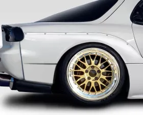1993-1997 Mazda RX-7 Duraflex RE GT Wide Body Rear Fender Flares - 2 Piece