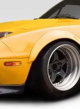 1990-1997 Mazda Miata Duraflex Rocket Wide Body Front Fender Flares - 4 Piece                                     - 114842 - Image 11