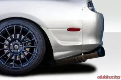 1993-1998 Toyota Supra Duraflex RD-X Rear Add Ons Spat Extensions - 2 Piece - 114843