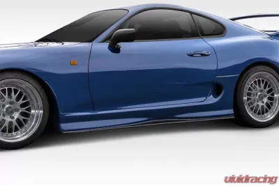 1993-1998 Toyota Supra Duraflex RD-X Side Skirt Rocker Panels - 2 Piece - 114844