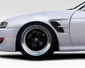 1997-1998 Nissan 240SX S14 Duraflex Supercool Wide Body Front Fenders - 2 Piece