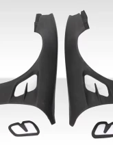 1997-1998 Nissan 240SX S14 Duraflex Supercool Wide Body Front Fenders - 2 Piece                                     - 114854 - Image 2