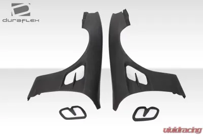 1997-1998 Nissan 240SX S14 Duraflex Supercool Wide Body Front Fenders - 2 Piece - 114854
