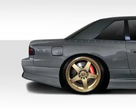 1989-1994 Nissan 240SX S13 2dr / Convertible Duraflex Sprint Wide Body Rear Fenders - 2 Piece