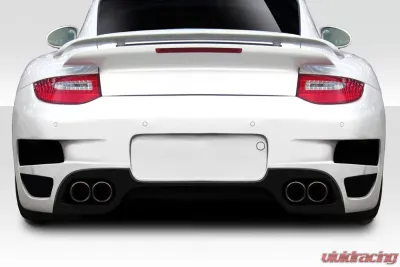 2009-2011 Porsche 997 Carrera C2 C2S C5 C4S Targa 4 Targa 4S Cabriolet Duraflex Tecnika Rear Bumper Cover - 2 Piece - 114857