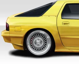 1986-1991 Mazda RX-7 Duraflex RE Wide Body Rear Fenders - 2 Piece