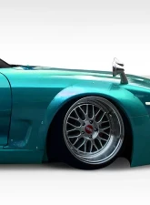1993-1997 Mazda RX-7 Duraflex TKO Boss Wide Body Front Fenders - 4 Piece                                     - 114863 - Image 7