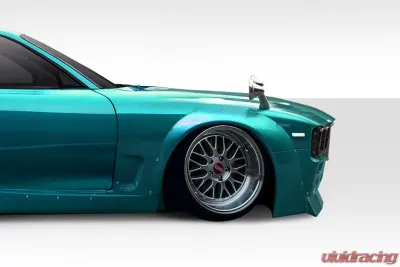 1993-1997 Mazda RX-7 Duraflex TKO Boss Wide Body Front Fenders - 4 Piece - 114863
