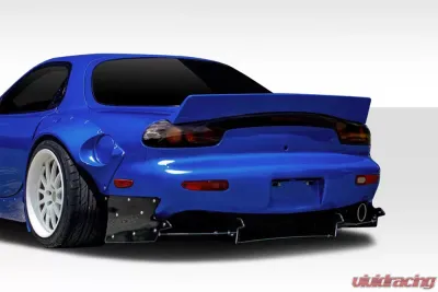 1993-1997 Mazda RX-7 Duraflex TKO Boss Wide Body Rear Diffuser - 9 Piece - 114869