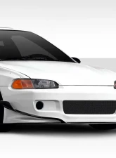 1992-1995 Honda Civic Duraflex TKO RBS Wide Body Front Canards - 2 Piece                                     - 114870 - Image 8