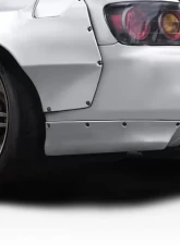 2000-2009 Honda S2000 Duraflex TKO RBS Rear Add Ons Spat Extensions - 2 Piece                                     - 114873 - Image 9