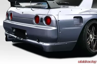 1989-1994 Nissan Skyline R32 2DR Duraflex TKO RBS Rear Add Ons Spat Extensions - 2 Piece - 114874