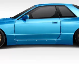 1989-1994 Nissan Skyline R32 2DR Duraflex TKO RBS Side Skirt Rocker Panels - 2 Piece