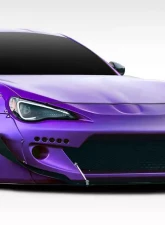 2013-2020 Scion FR-S Toyota 86 Subaru BRZ Duraflex GT500 V2 Canards - 6 Piece                                     - 114881 - Image 7