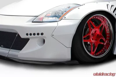 2003-2008 Nissan 350Z Z33 Duraflex RBS Front Fender Flare Add Ons - 2 Piece - 114883