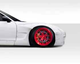 1993-1997 Mazda RX-7 Duraflex TKO RBS Wide Body Front Fenders - 2 Piece