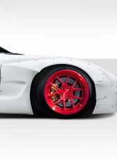 1993-1997 Mazda RX-7 Duraflex TKO RBS Wide Body Front Fenders - 2 Piece                                     - 114886 - Image 5