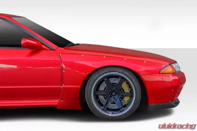 1989-1994 Nissan Skyline R32 2DR Duraflex TKO RBS Wide Body Front Fenders - 2 Piece - 114887