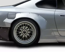 1999-2002 Nissan Silvia S15 Duraflex TKO RBS Wide Body Rear Fender Flares - 2 Piece