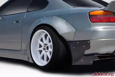 1999-2002 Nissan Silvia S15 Duraflex TKO RBS Wide Body Rear Fender Flares - 2 Piece - 114890