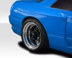 1989-1994 Nissan Skyline R32 2DR Duraflex TKO RBS Wide Body Rear Fender Flares - 2 Piece