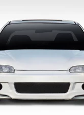 1992-1995 Honda Civic Duraflex TKO RBS Wide Body Front Bumper Cover - 1 Piece                                     - 114894 - Image 7