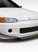1992-1995 Honda Civic Duraflex TKO RBS Wide Body Front Bumper Cover - 1 Piece                                     - 114894 - Image 2