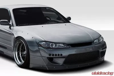 1999-2002 Nissan Silvia S15 Duraflex TKO RBS Wide Body Front Bumper Cover - 1 Piece - 114897