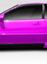 1992-1995 Honda Civic HB Duraflex TKO RBS Wide Body Side Skirts Rocker Panels - 2 Piece                                     - 114903 - Image 6