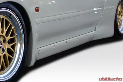 1992-1995 Honda Civic HB Duraflex TKO RBS Wide Body Side Skirts Rocker Panels - 2 Piece - 114903