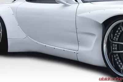 1993-1997 Mazda RX-7 Duraflex TKO RBS Wide Body Side Skirts Rocker Panels - 2 Piece - 114905