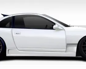 1990-1996 Nissan 300ZX Z32 2+2 Duraflex Vapor Wide Body Side Skirts Rocker Panels - 2 Piece