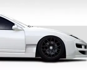 1990-1996 Nissan 300ZX Z32 Duraflex Vapor Wide Body Front Fenders - 2 Piece