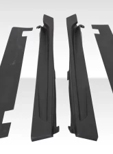 2003-2006 Mitsubishi Lancer Evolution 8 9 Duraflex VRS Side Skirts Rocker Panels - 4 Piece                                     - 114920 - Image 2