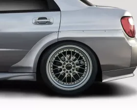 2002-2007 Subaru Impreza WRX STI Duraflex VRS Wide Body Rear Fender Flares - 4 Piece
