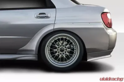 2002-2007 Subaru Impreza WRX STI Duraflex VRS Wide Body Rear Fender Flares - 4 Piece - 114922