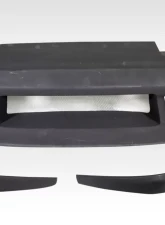 1989-1994 Nissan 240SX S13 Duraflex V Speed Wide Body Front Bumper Cover - 3 Piece                                     - 114926 - Image 4